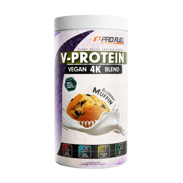 ProFuel V-Protein 4K – Borůvkový muffin, 750 g