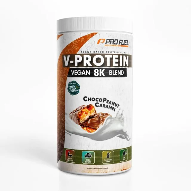 Profuel V-Protein 8K vegan čokoláda s arašidovým karamelem, 750 g