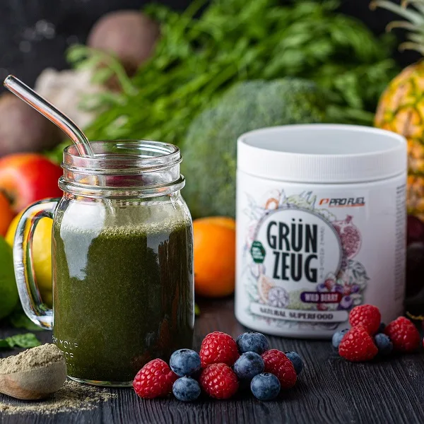 ProFuel Zelenáč, 42 Superfoods, příchuť Wild Berry, 300 g