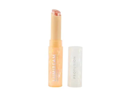 Profusion Jelly Beam Shimmer Gold Beam multifunkční tyčinka na líčení 2,5 g