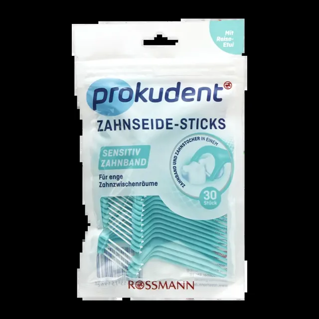 Prokudent Dentální párátka s nití Sensitiv 30 ks
