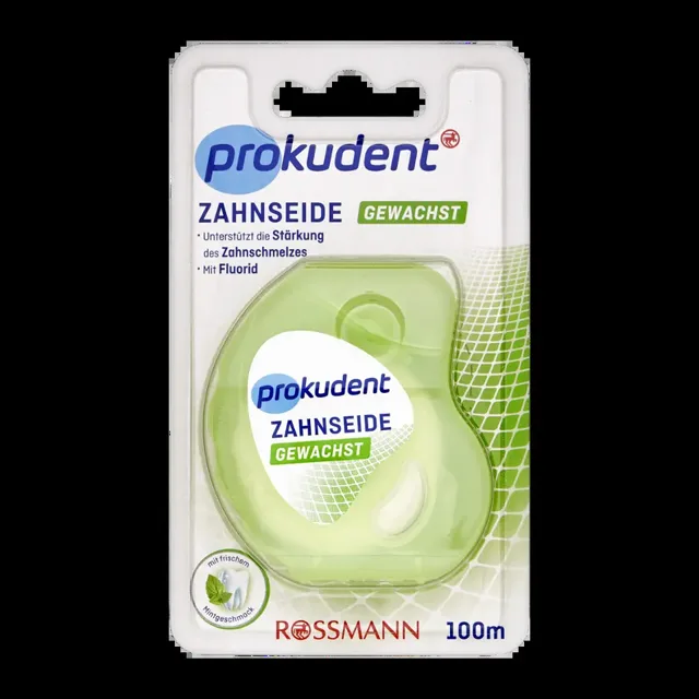 Prokudent Voskovaná zubní nit 100 m