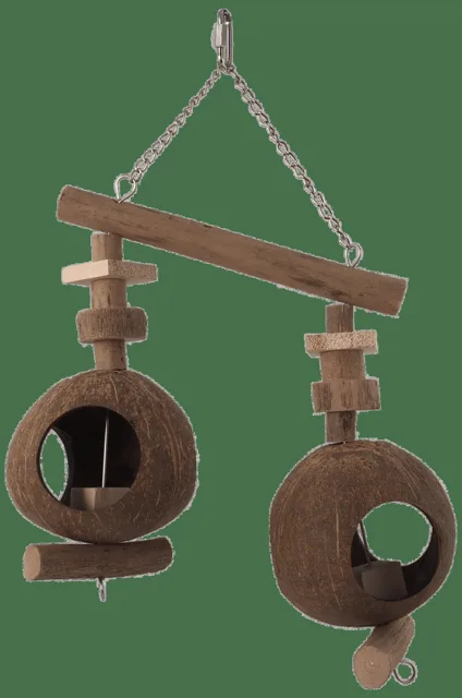 Prolézačky Epic Pet kokos spojené dřívkem 40x24cm