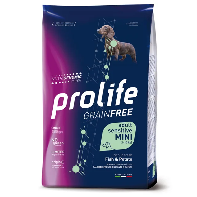 Prolife Dog sada 2 balení  - 2 x 10 kg Grain Free Sensitive Adult Medium/Large Beef & Potato
