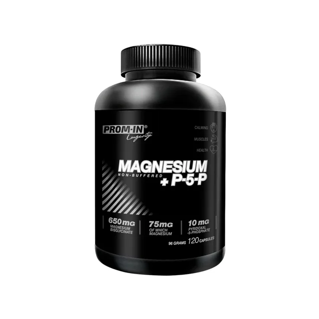 PROM-IN Magnesium + P5P 120 kapslí