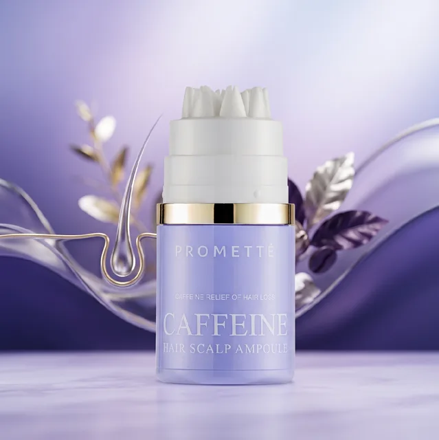 PROMETTE - Caffeine Hair Scalp Ampoule - Posilující a stimulující ampule na vlasovou pokožku s kofeinem - 30 ml