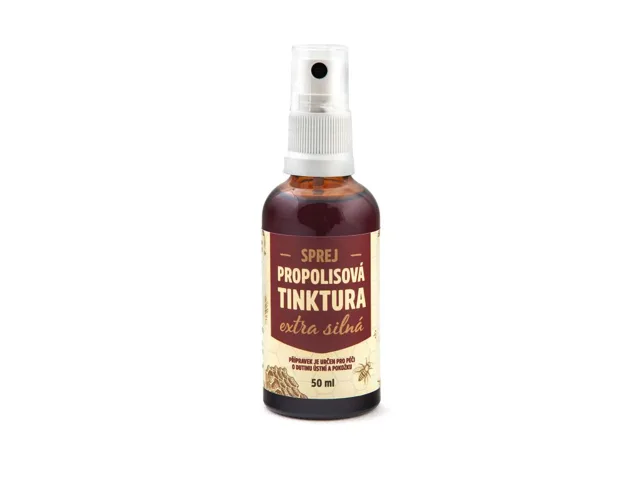 Propolisová tinktura 50 ml - sprej EXTRA SILNÁ