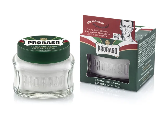 Proraso předholící krém pro muže s mentolem a eukalyptovým olejem 100 ml bez krabičky
