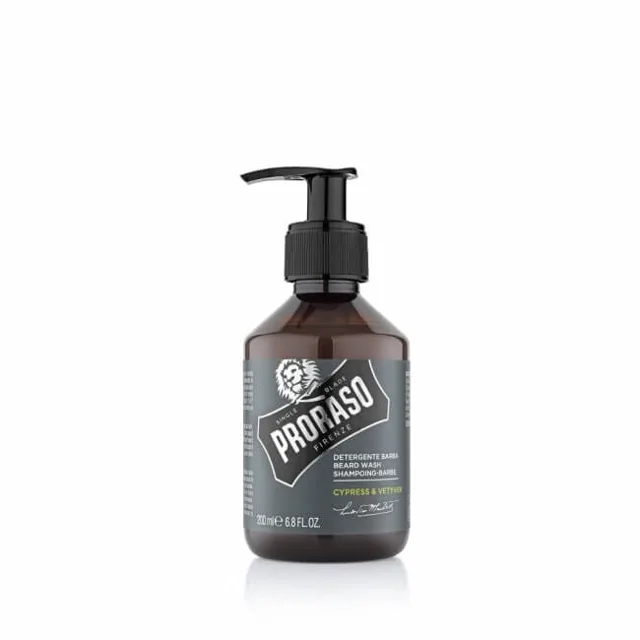 Proraso šampon na vousy Cypress and Vetyver 200 ml