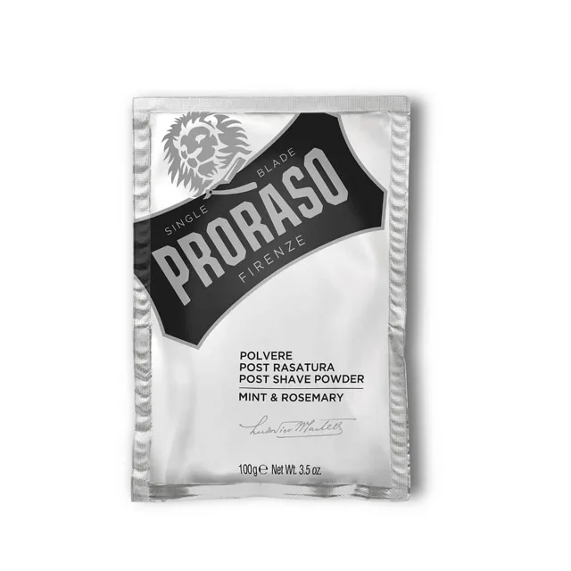 Proraso zásyp po holení Mint &amp; Rosemary 100 g