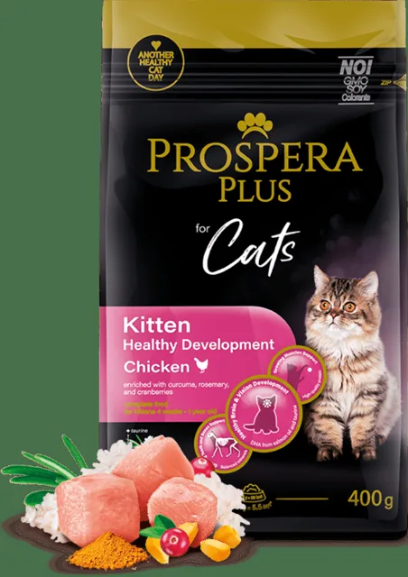 Prospera Plus Kitten Chicken Healthy Development 0,4kg