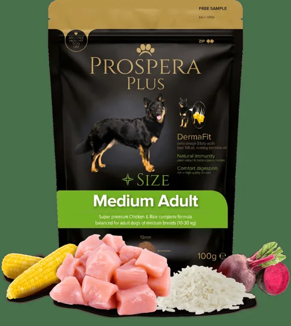 Prospera Plus Medium Adult 100g