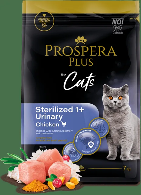 Prospera Plus Sterilized 1+ Chicken Urinary 7kg