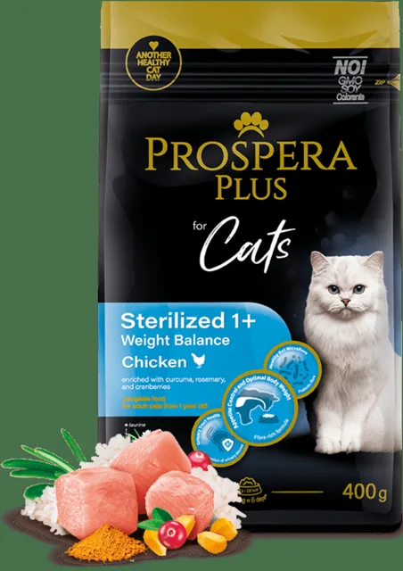 Prospera Plus Sterilized 1+ Chicken Weight Balance 0,4kg