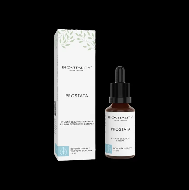 Prostata bezalkoholová tinktura – kapky 25 ml – Green idea
