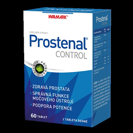 Prostenal Control, podpora prostaty, saw palmeto a kotvičník 60 tablet