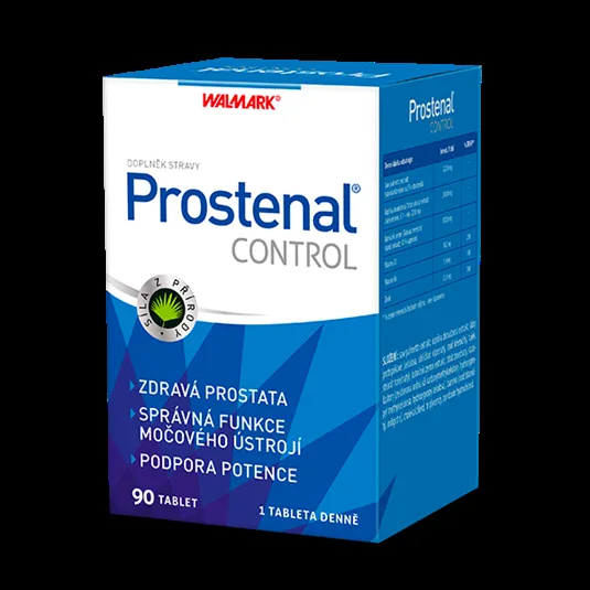 Prostenal Control, podpora prostaty, saw palmeto a kotvičník 90 tablet