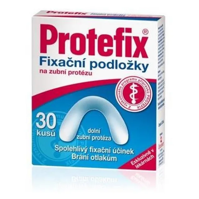 PROTEFIX Fixační podložka dolní zuby 30 kusů