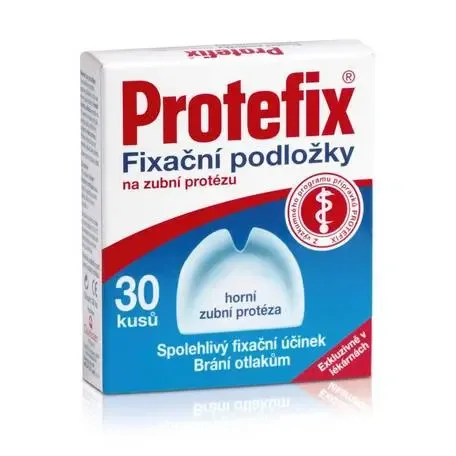Protefix fixační podložka horní zuby 30 tablet