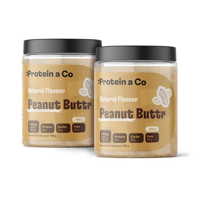 Protein a Co Arašídový krém za zvýhodněnou cenu 1 + 1 2000 g