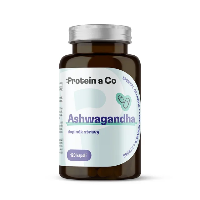 Protein a Co Ashwagandha 120 kapslí