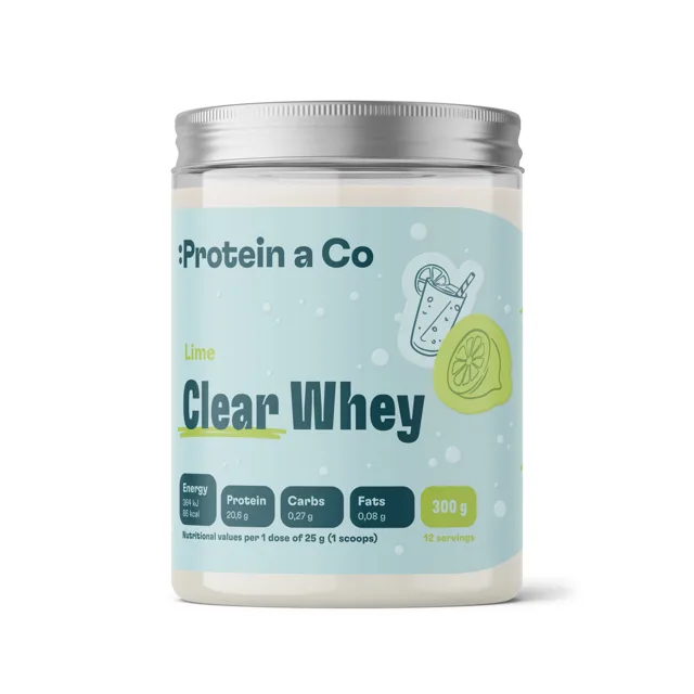 Protein a Co Clear Whey Protein Isolate 300 g, Fresh lime