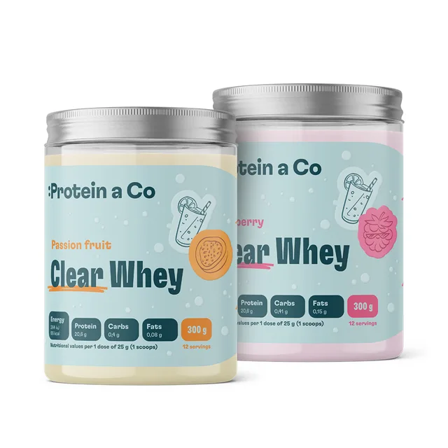 Protein a Co Clear Whey Protein Isolate 600 g - malina