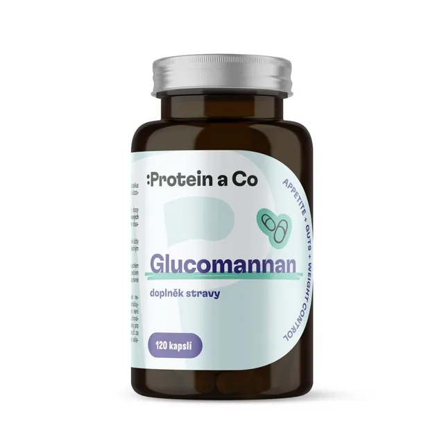Protein a Co Glukomanan 120 kapslí