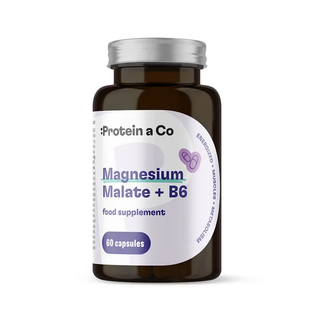 Protein a Co Magnesium malát + B6 60 kapslí