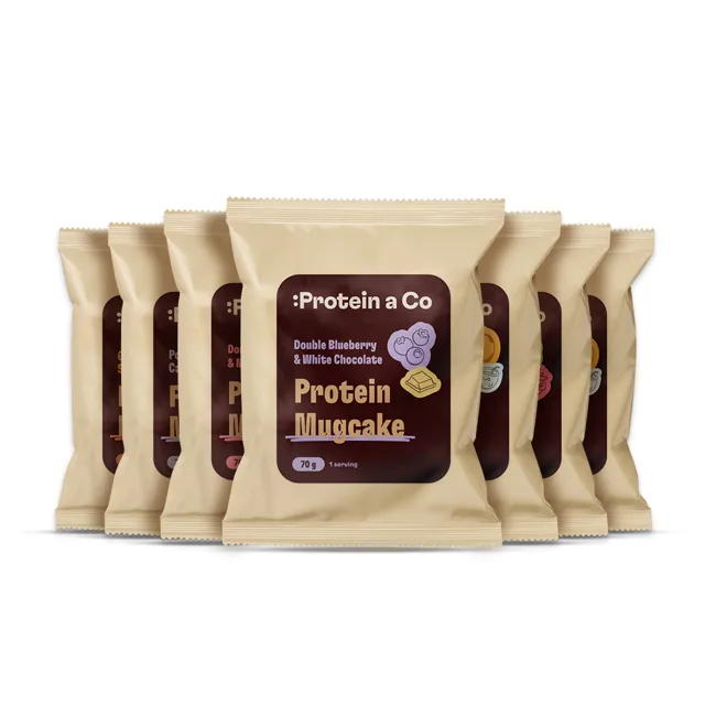 Protein a Co Ochutnávkový balíček - Protein MugCake 7 × 70 g II