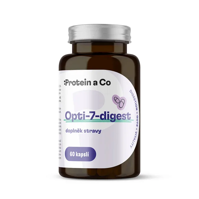 Protein a Co Opti-7-Digest trávicí enzymy 60 kapslí