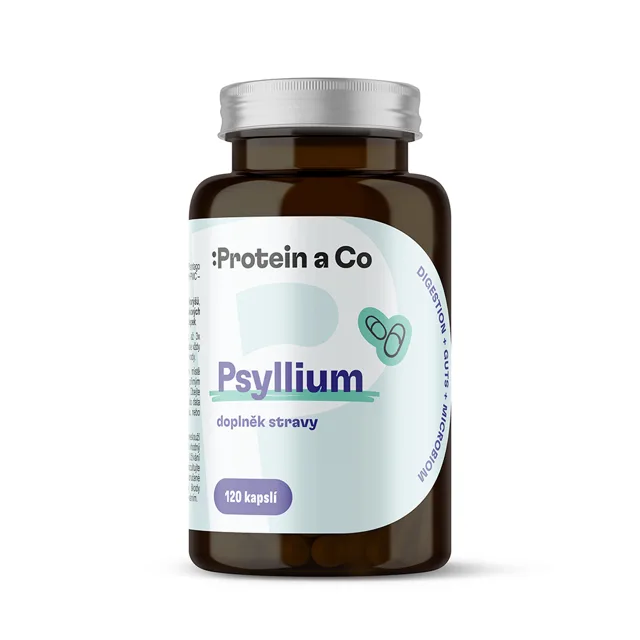 Protein a Co Psyllium 120 kapslí