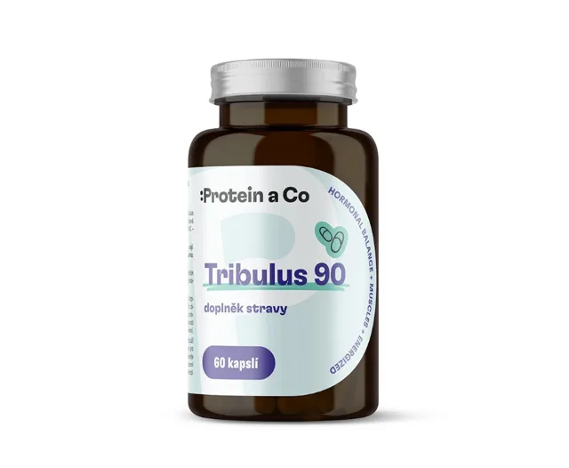Protein a Co Tribulus 90 Nejvyšší koncentrace účinných látek v kapslích 60 tablet
