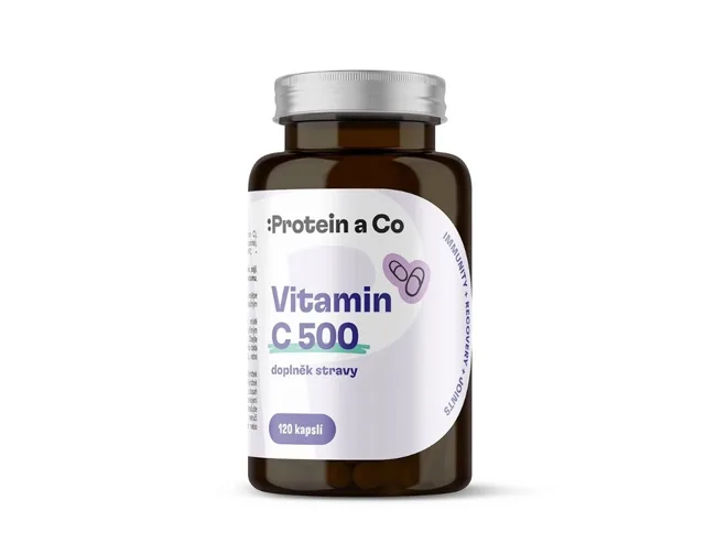 Protein a Co Vitamin C 500 120 kapslí