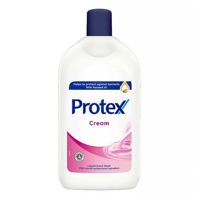 PROTEX Cream Tekuté mýdlo s přirozenou antibakteriální ochranou náhradní náplň 700 ml