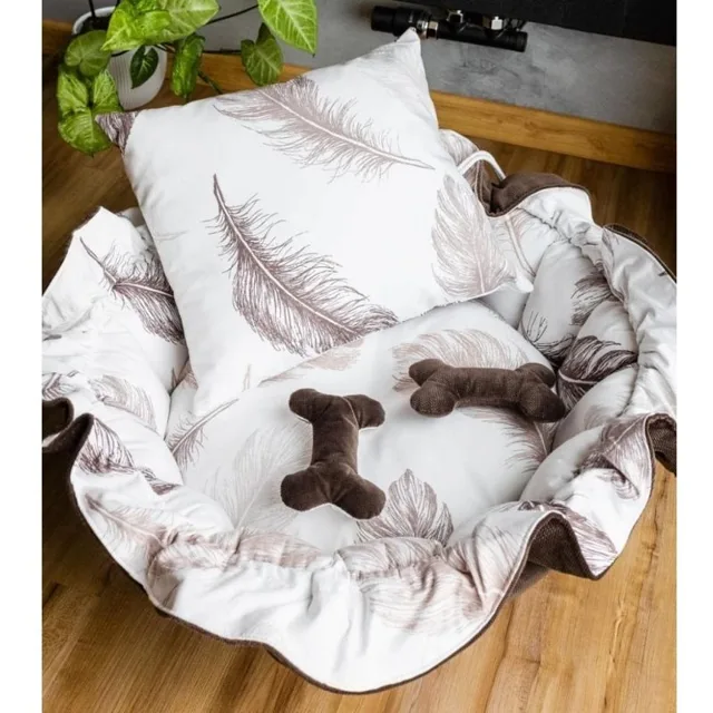 Protiroztočový pelíšek nanoSPACE BOHO 40cm - oboustranný