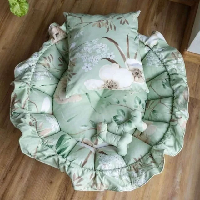 Protiroztočový pelíšek nanoSPACE FLORAL 50cm