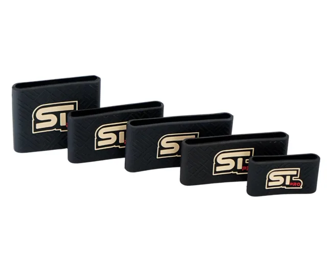 Protiskluzové návleky pro střihací strojky Supreme Trimmer Pro Clipper Grip - černé, 5 ks + dárek zdarma