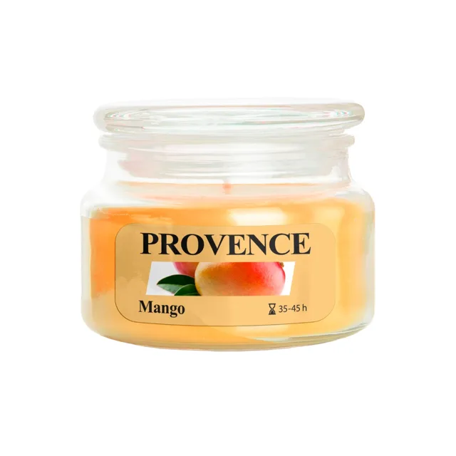 Provence Svíčka ve skle s víčkem Mango 200 g