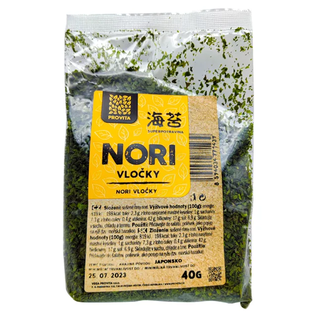PROVITA Nori vločky 40 g