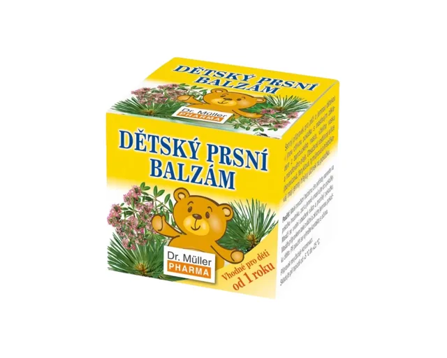 Prsní balzám dětský 50 ml Dr.Müller