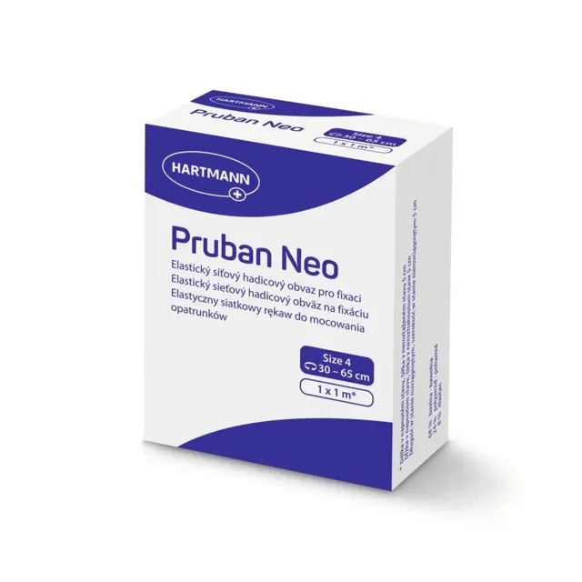 Pruban Neo elastický hadicový obvaz č. 4 30-65cm x 1m