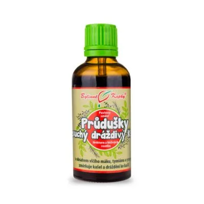 Průdušky - suchý K. (tinktura), 50 ml
