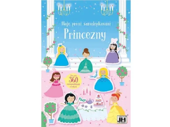 První samolepkování Třpytivé princezny