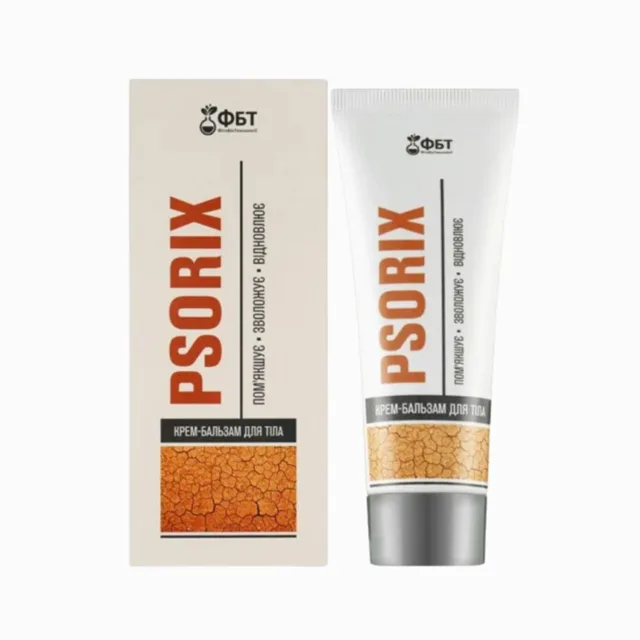 PSORIX tělový krém-balzám pro péči o pokožku se sklonem k lupénce - 75 ml - FBT