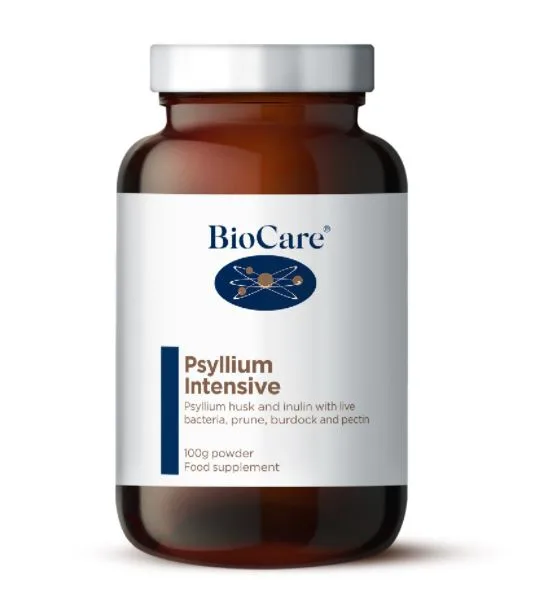 Psyllium intensive – vláknina komplex (inulin, probiotika a švestky), 100 g