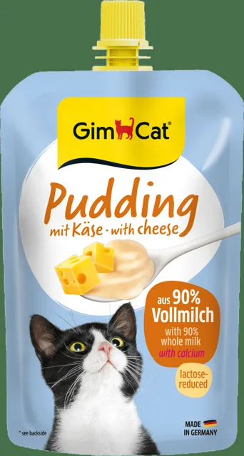 Puding GimCat se sýrem pro kočky 100 g