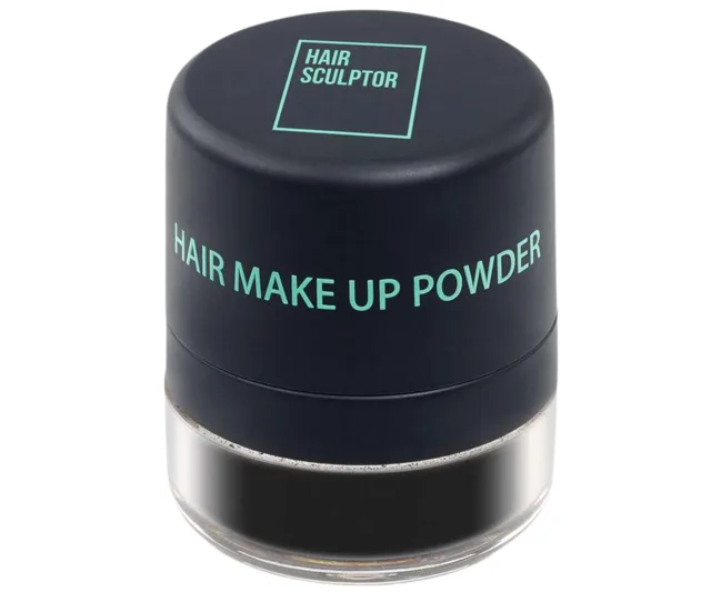 Pudr pro zakrytí odrostů a šedin Sibel Hair Make-up Powder - černý, 3 g + dárek zdarma