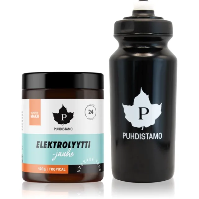 Puhdistamo Electrolyte Powder sportovní nápoj s elektrolyty příchuť Tropical 120 g