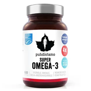 PUHDISTAMO Super omega 3  60 kapslí